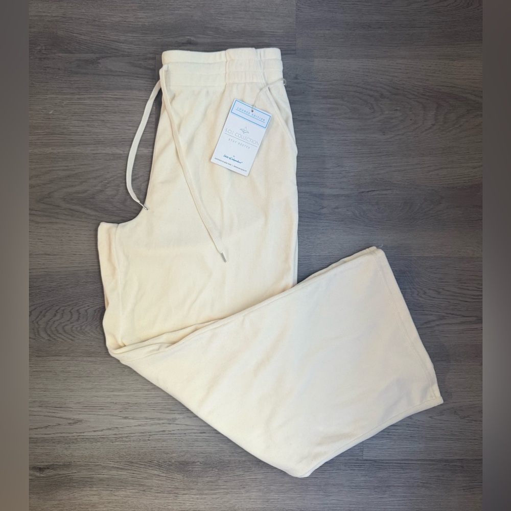 *NWT* S.O.I Collection Lounge Edition Sweatpants Cream Size XL